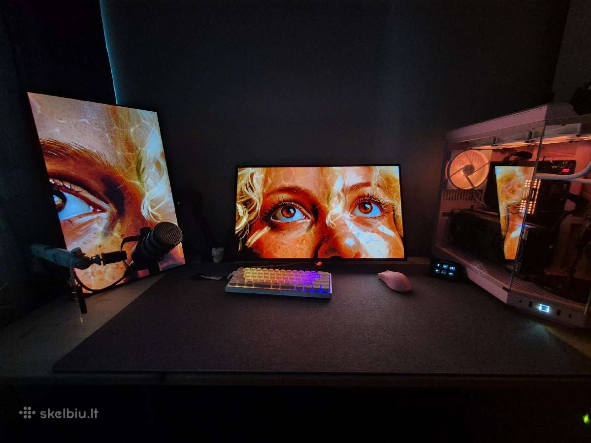 Monitorius Asus Rog strix Xg27aqdmg oled 240hz