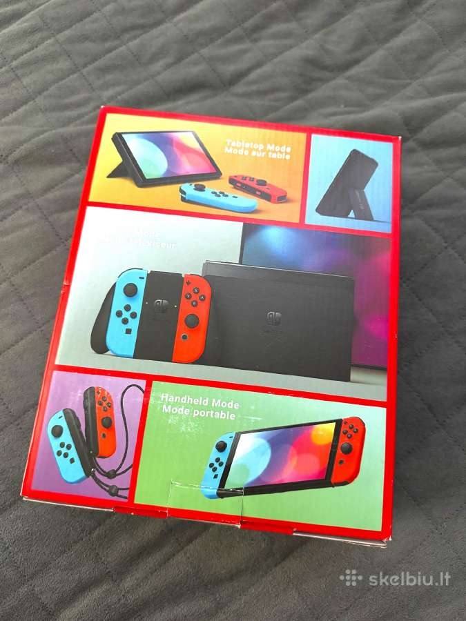 Nintendo Switch Oled + Nintendo Switch Sports - nuotraukos Nr. 2
