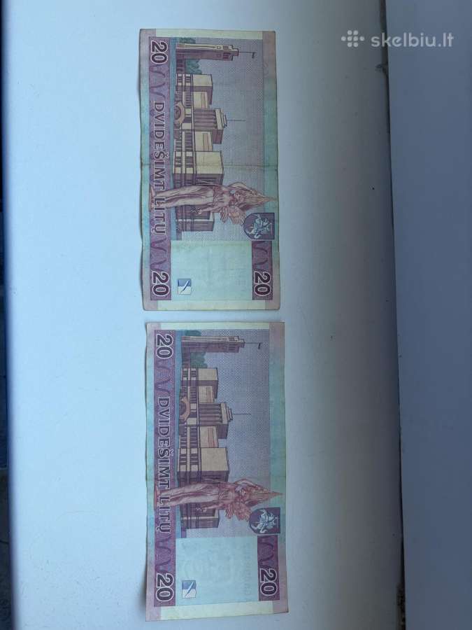 20 litu banknotai - nuotraukos Nr. 2