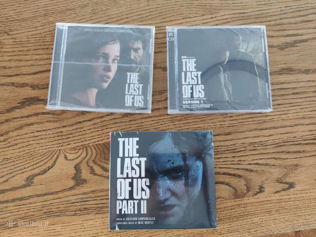 The last of us CD version soundtrack music 3x