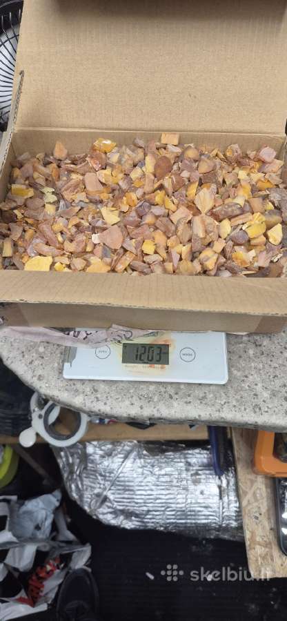 Parduodu gintarą, įvairaus dydžio,svorio. 0.50€/g - nuotraukos Nr. 6