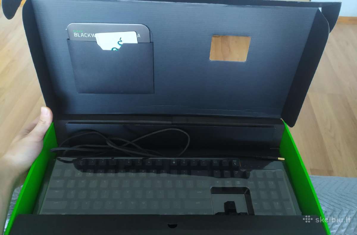 Razer blackwidow x chroma žaidimų klaviatūra - nuotraukos Nr. 3