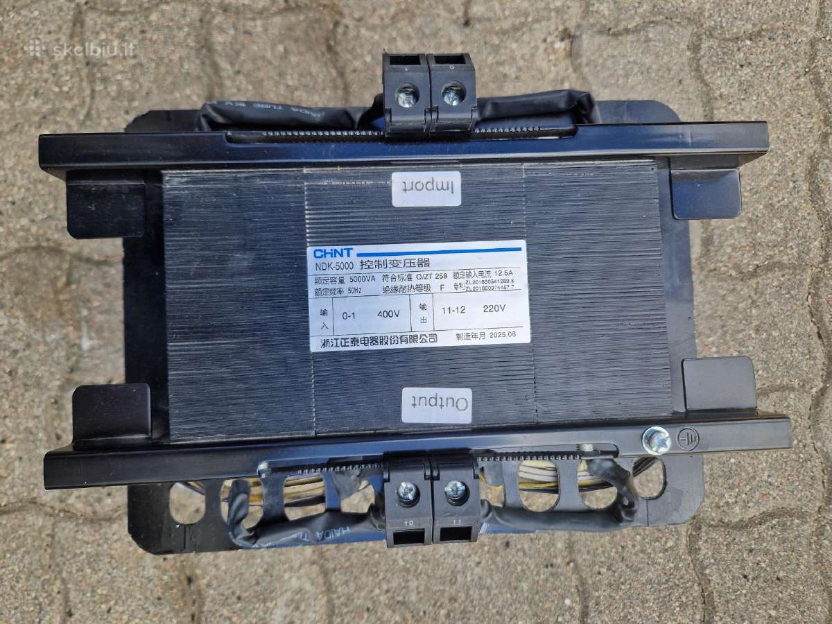 Transformatorius Chnt 5000 Va - nuotraukos Nr. 2