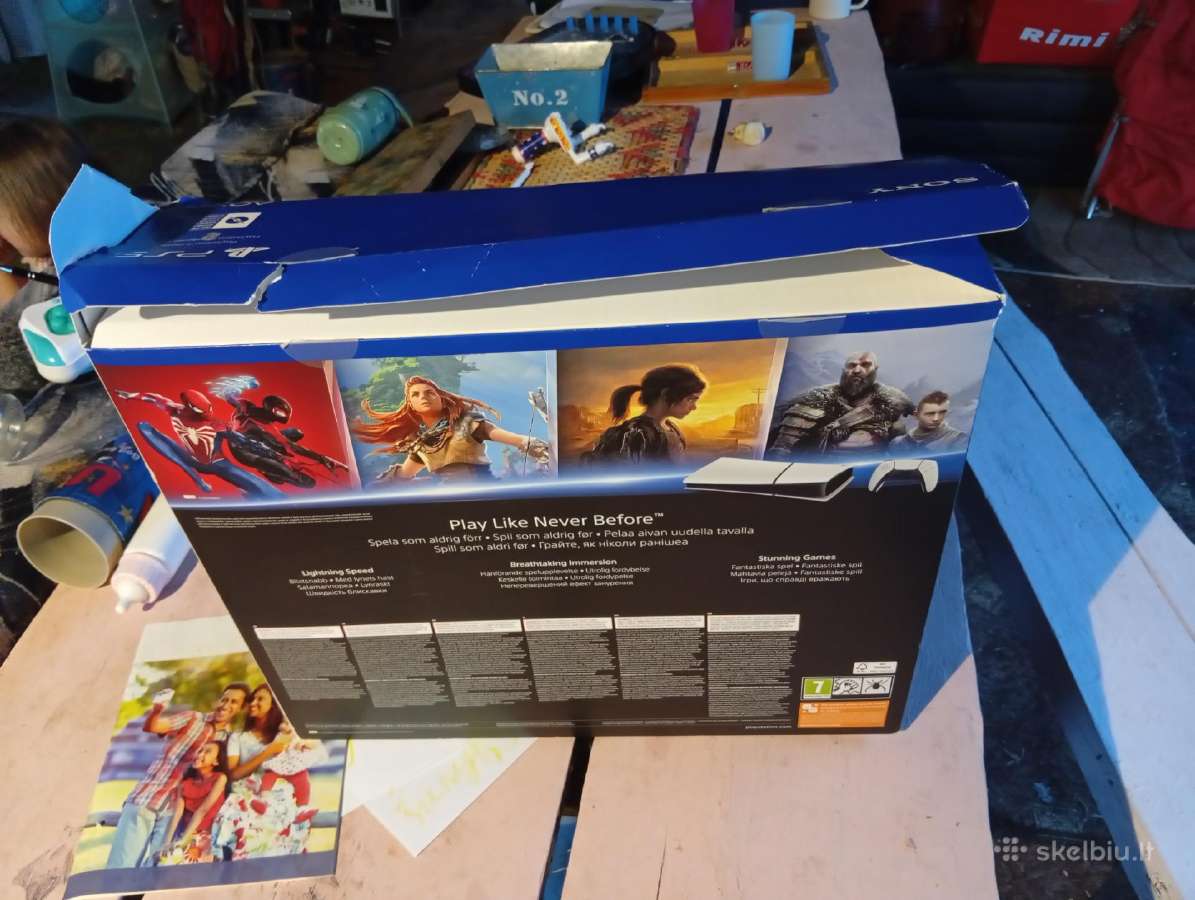 Playstation 5 Digital Edition“ dėžė - nuotraukos Nr. 2