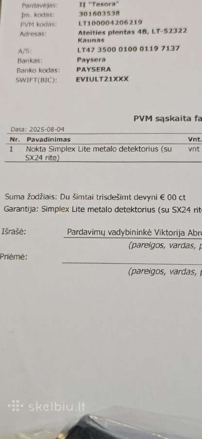 Nokta metalo detektorius