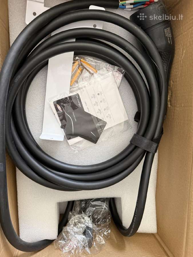 Įkrovimo stotelė 22kw type 2 + Dinaminis valdiklis - nuotraukos Nr. 3