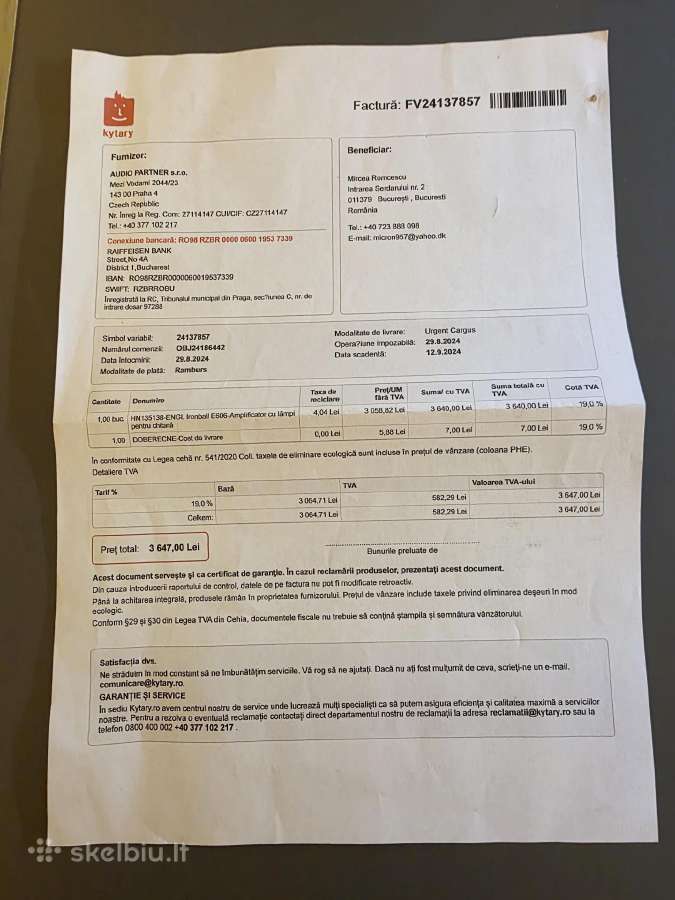 Engl Ironball E606 stiprintuvas - nuotraukos Nr. 3