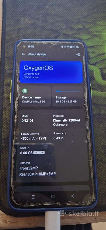 Oneplus Nord2 5G - nuotraukos Nr. 4