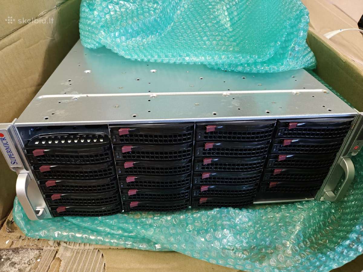 Serveris Kietieji diskai hardai 4tb 60vnt