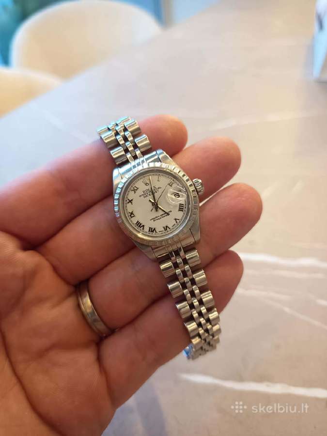 Rolex datejust 28mm moteriškas laikrodis original
