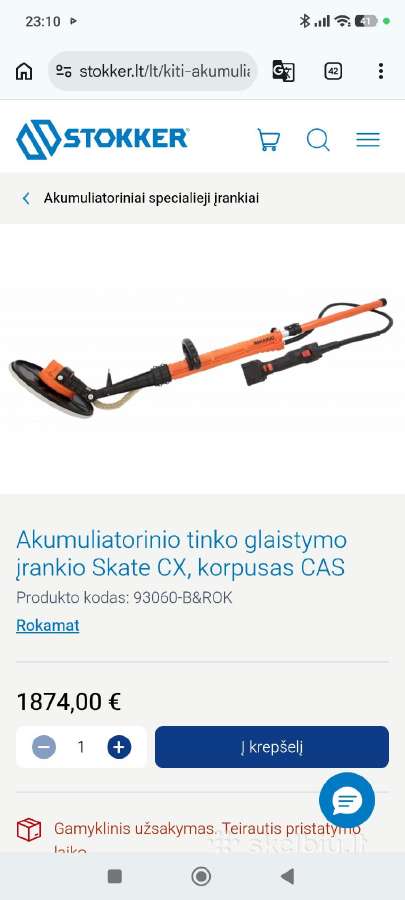 Rokamat užtrynimo aparatas - nuotraukos Nr. 10