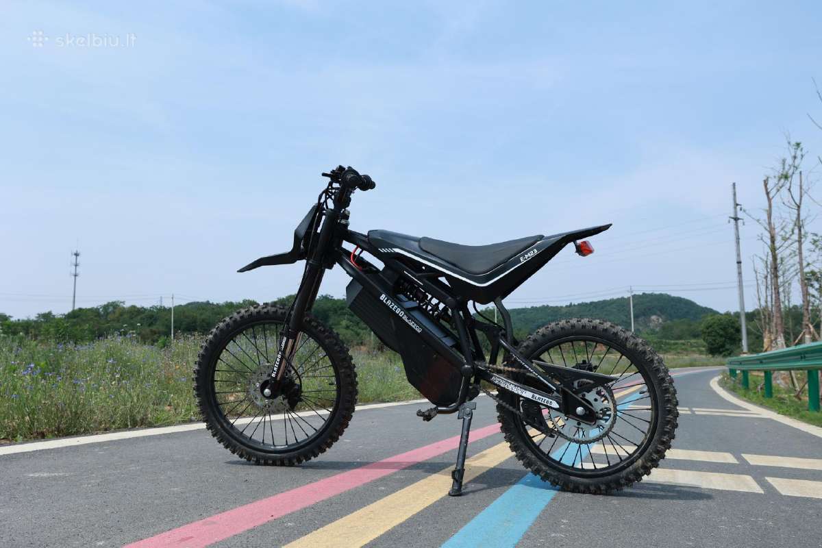 Elektrinis krosinis motociklas Valtinsu Em23 - nuotraukos Nr. 2