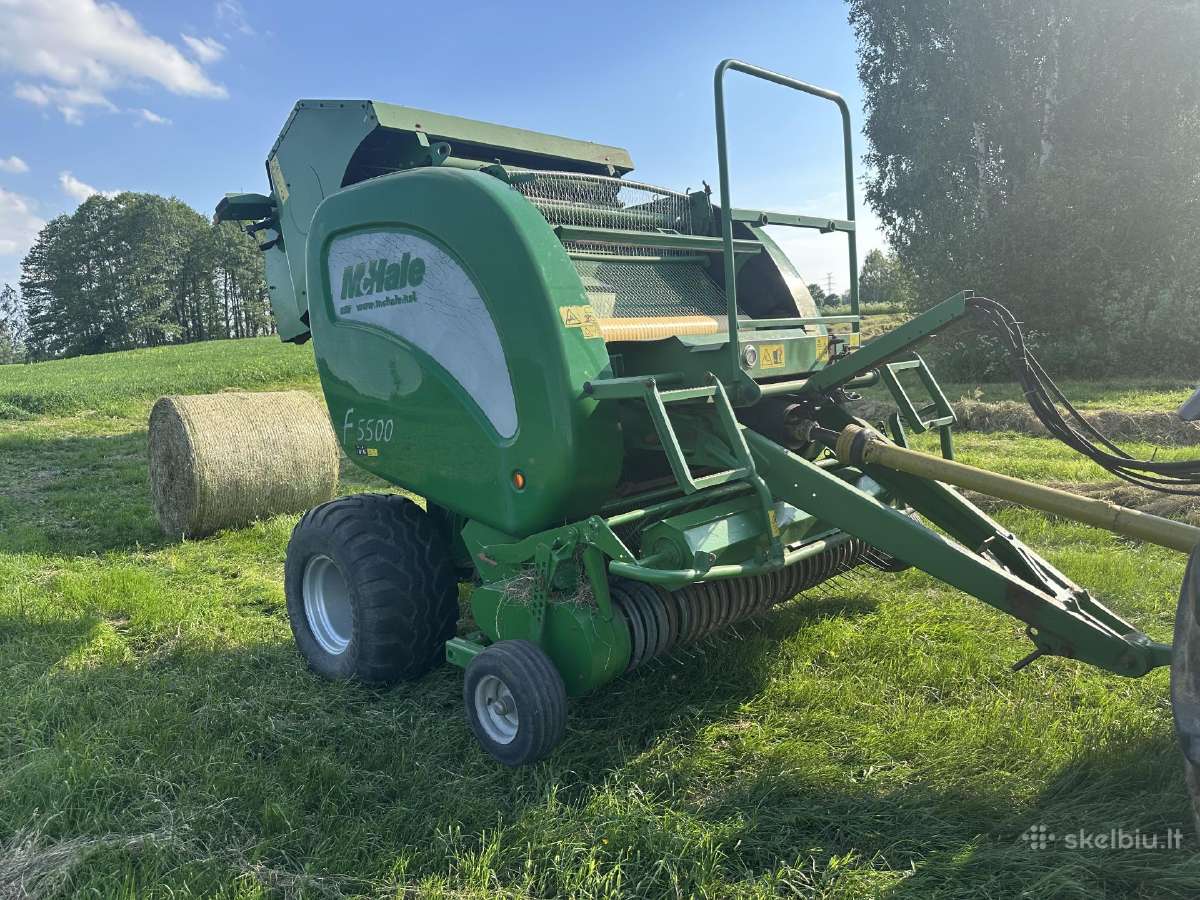 Ruloninis Presas mchale f5500 - nuotraukos Nr. 7