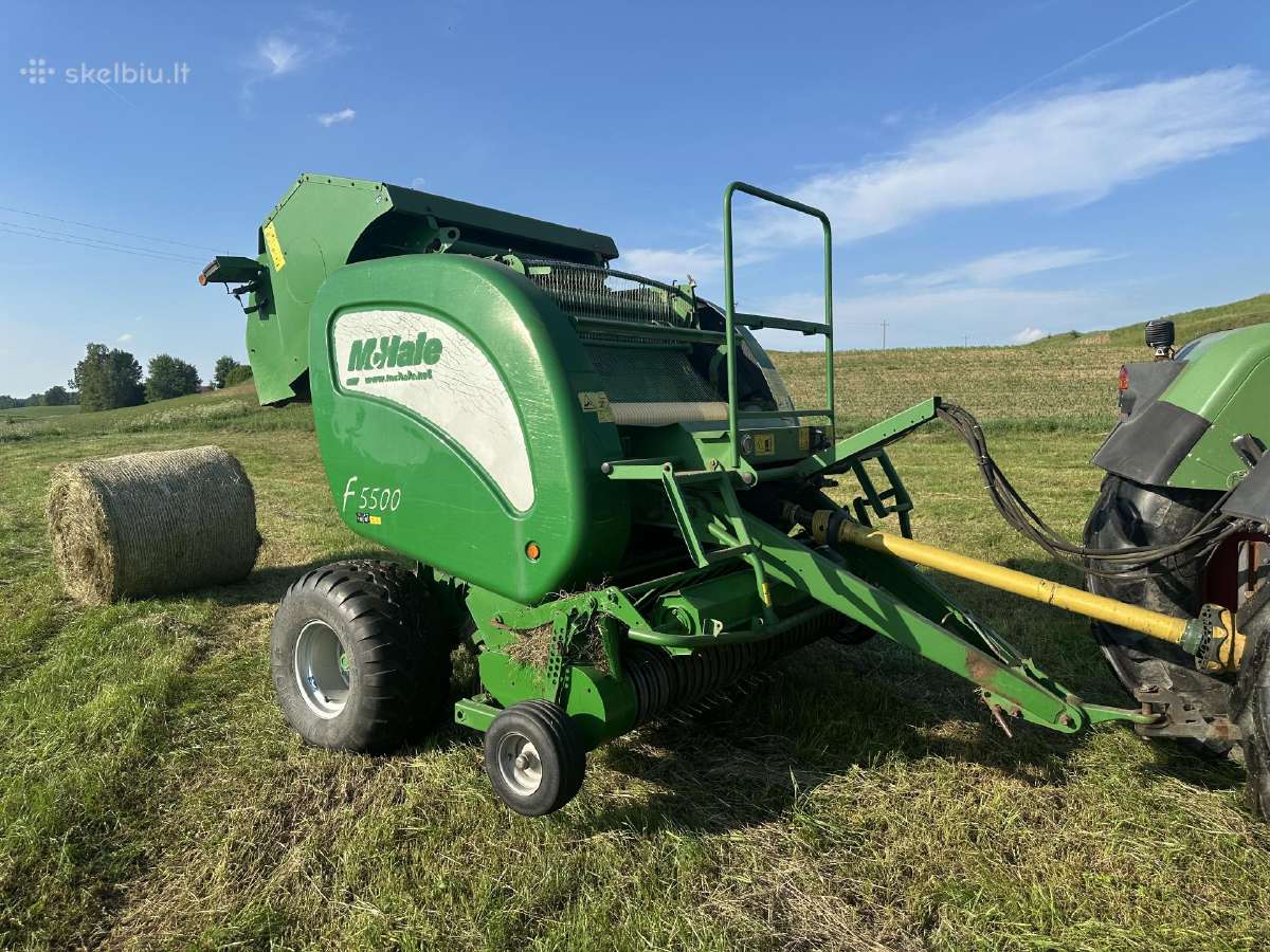 Ruloninis Presas mchale f5500 - nuotraukos Nr. 16