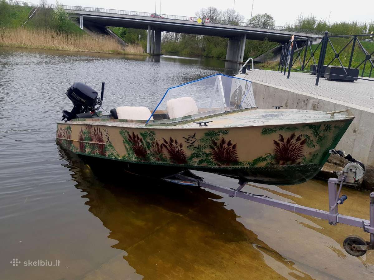 Mkm- aliuminio motorinė valtis