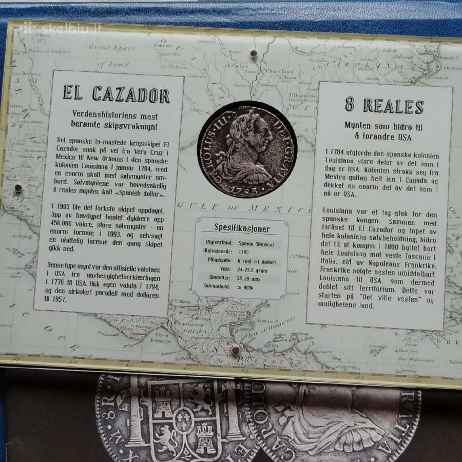 Meksikas 8 realai 1783