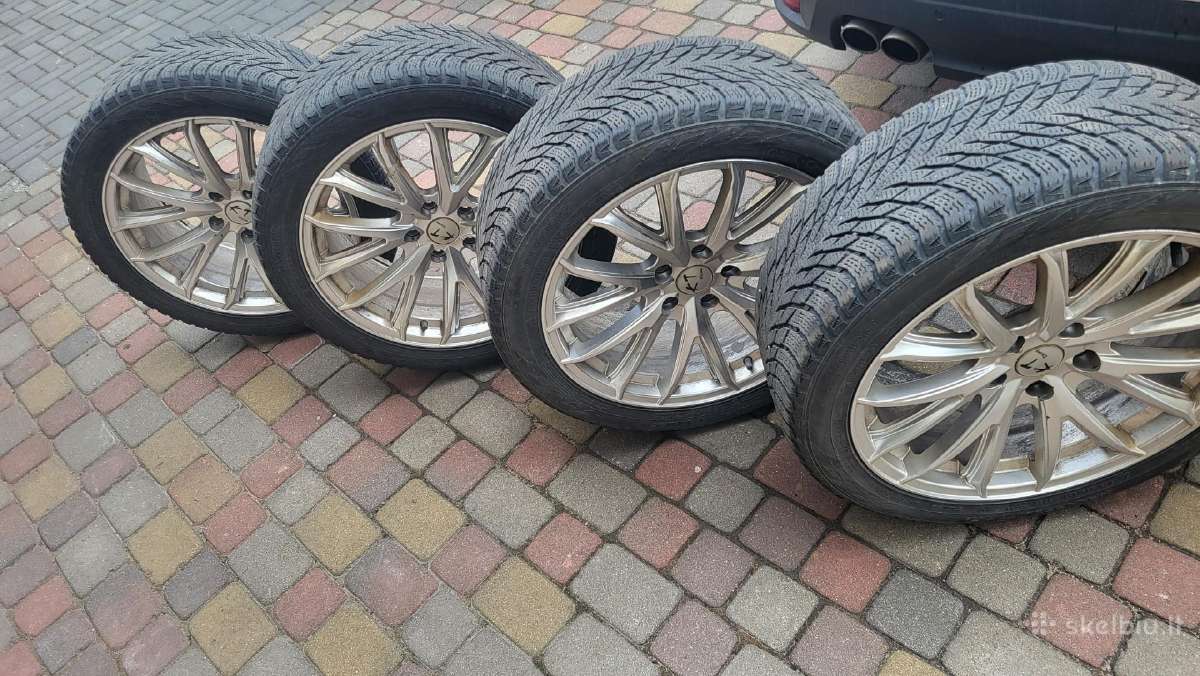 Tesla model S ,R19 ratllankiai su padangom - nuotraukos Nr. 2