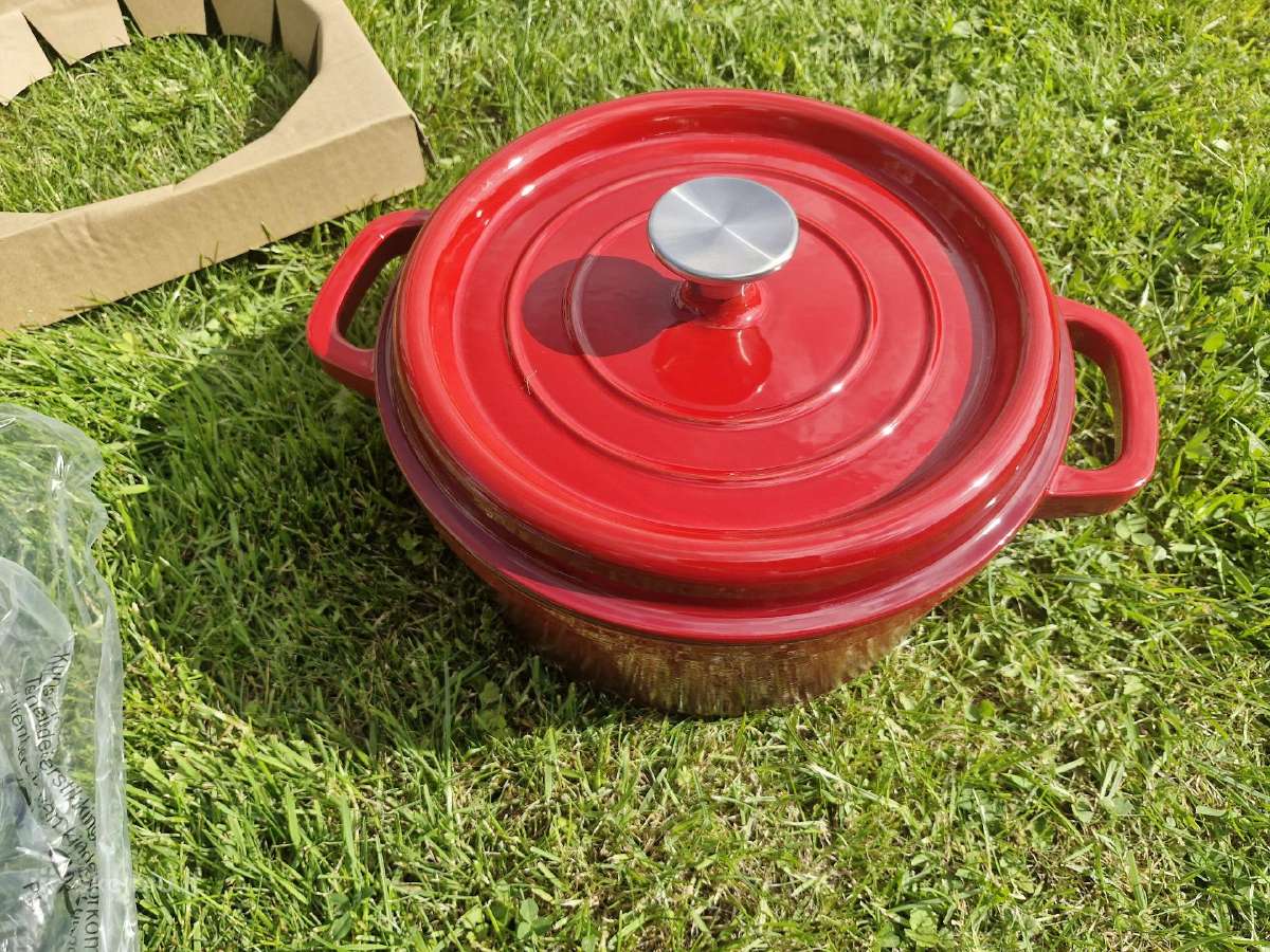 Emaliuotas ketaus puodas 26 cm. 4,7 l - nuotraukos Nr. 3