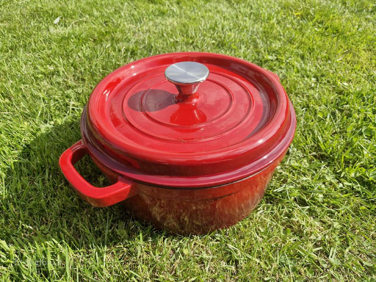 Emaliuotas ketaus puodas 26 cm. 4,7 l - nuotraukos Nr. 8