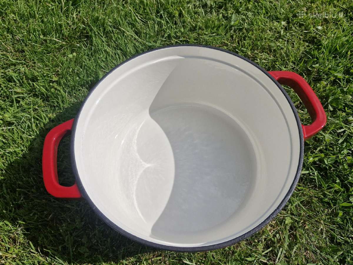 Emaliuotas ketaus puodas 26 cm. 4,7 l - nuotraukos Nr. 2