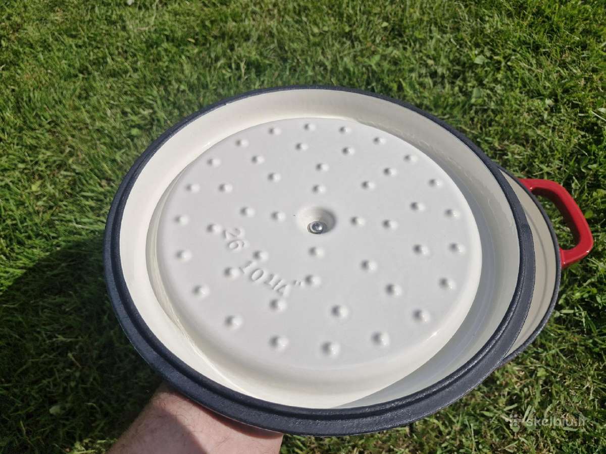 Emaliuotas ketaus puodas 26 cm. 4,7 l - nuotraukos Nr. 4