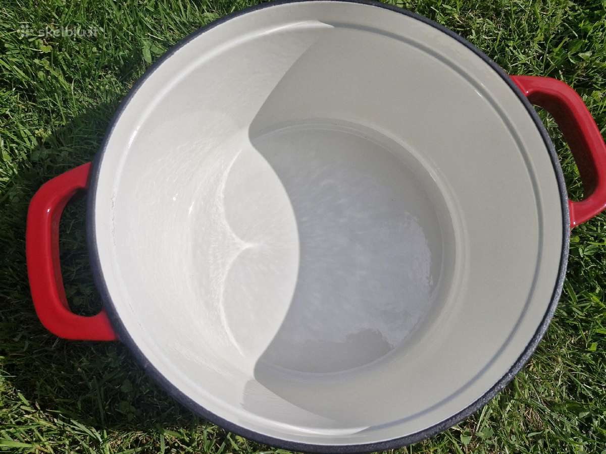 Emaliuotas ketaus puodas 26 cm. 4,7 l - nuotraukos Nr. 10
