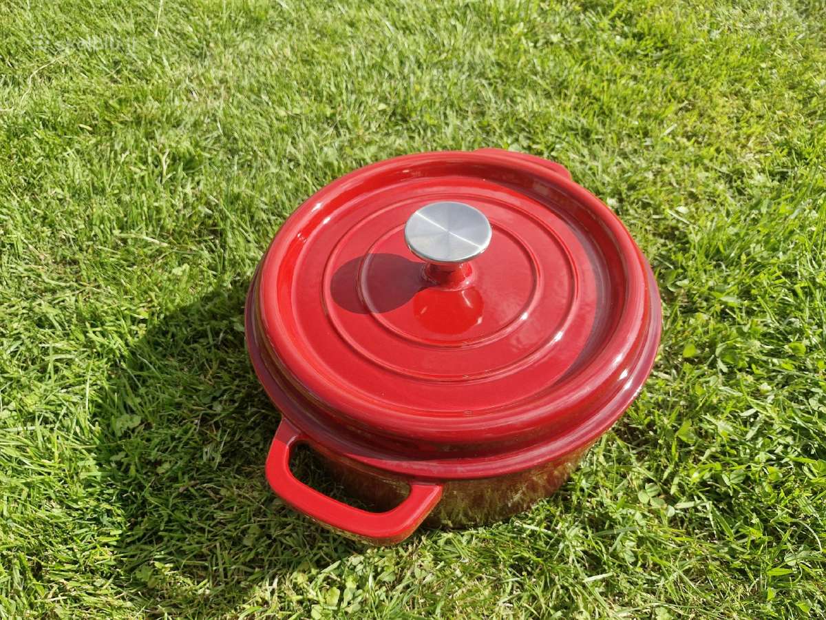 Emaliuotas ketaus puodas 26 cm. 4,7 l - nuotraukos Nr. 17