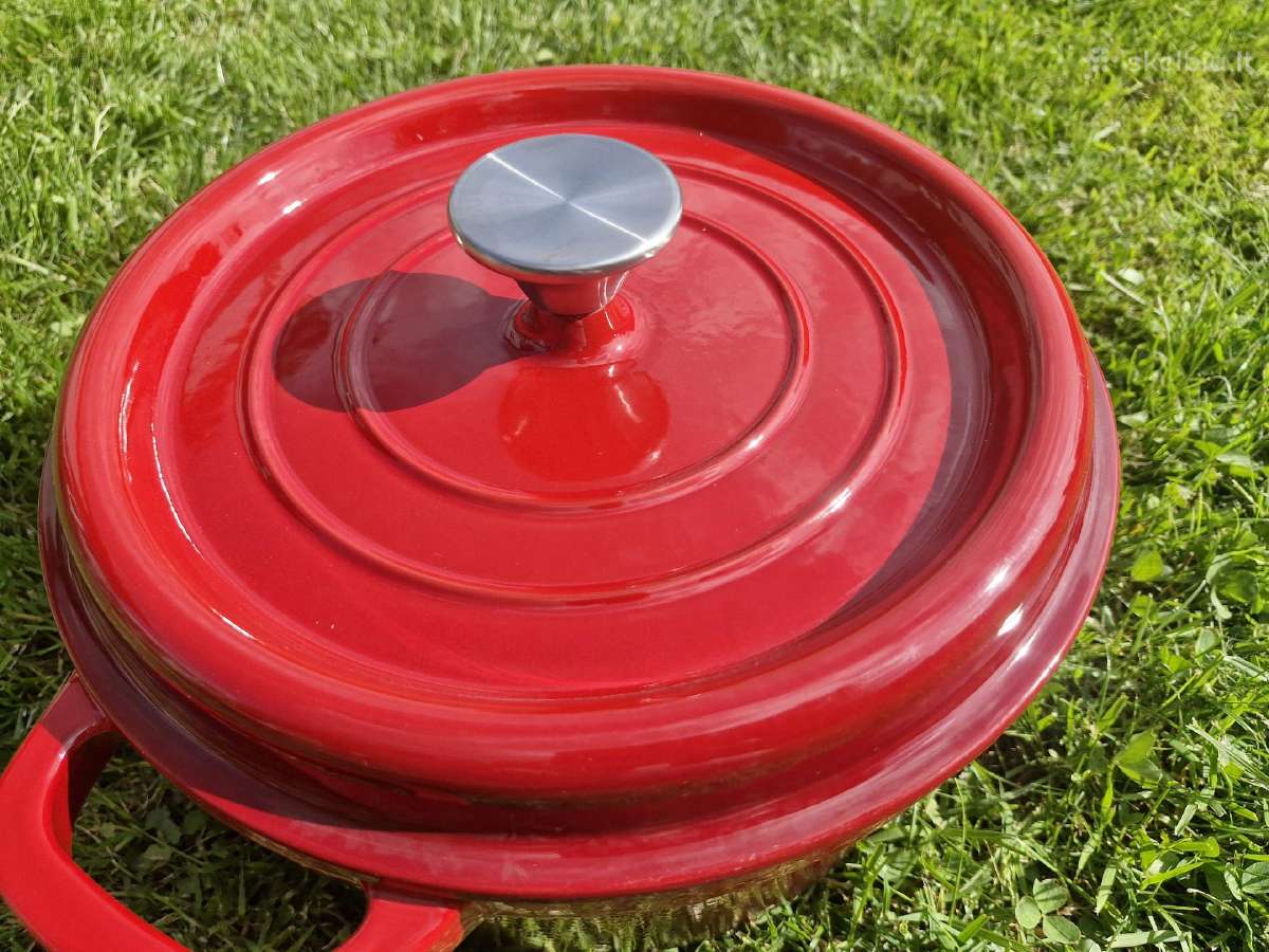 Emaliuotas ketaus puodas 26 cm. 4,7 l - nuotraukos Nr. 18