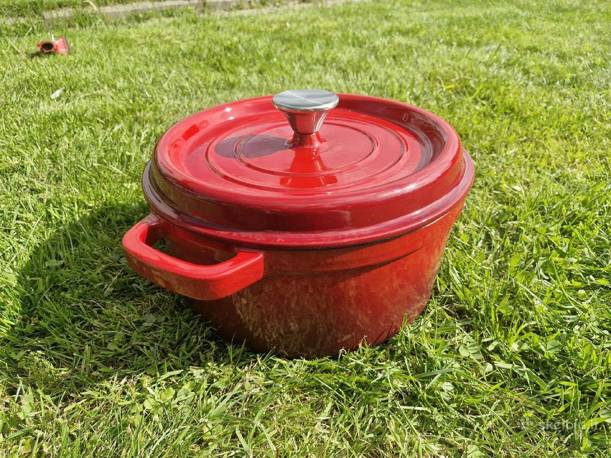 Emaliuotas ketaus puodas 26 cm. 4,7 l - nuotraukos Nr. 19