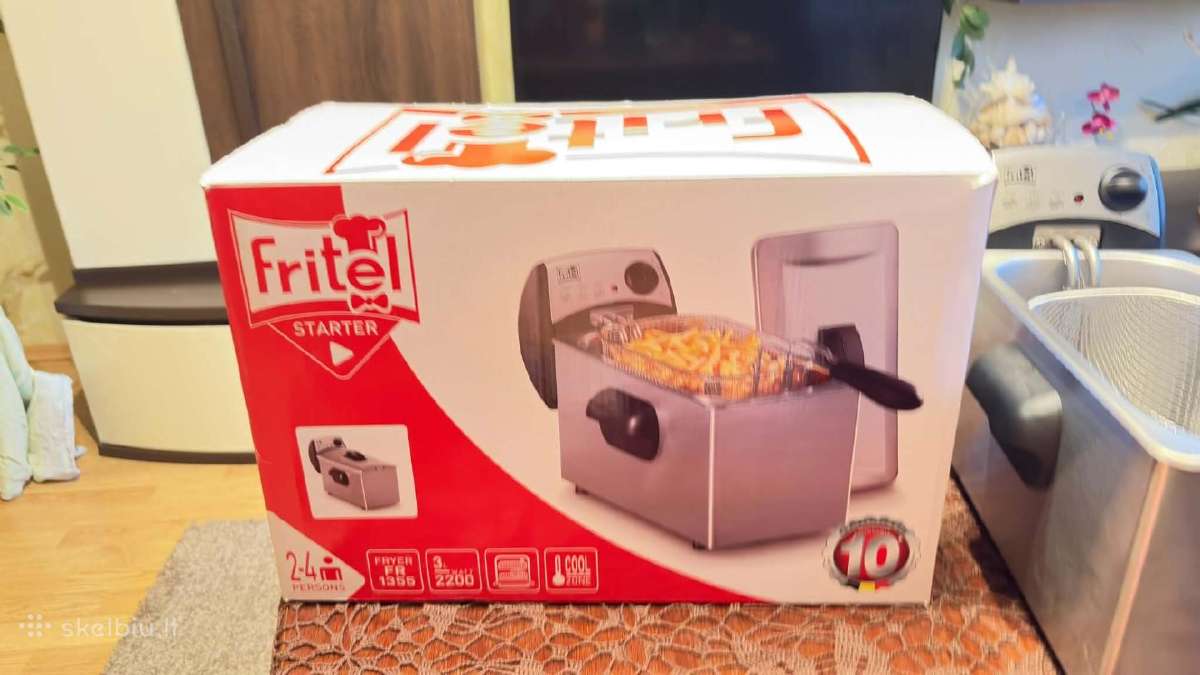 Parduodama gruzdintuvė (fritiūrinė)