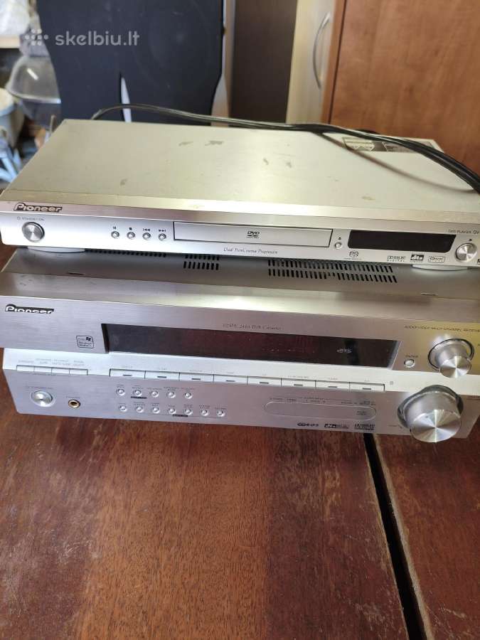 Pioneer stiprintuvas/resyveris su Dvd ir Cav koln.
