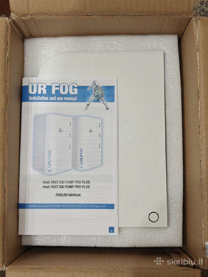 Rūko apsaugos sistema Ur Fog Fast 250 Pro Plus - nuotraukos Nr. 3