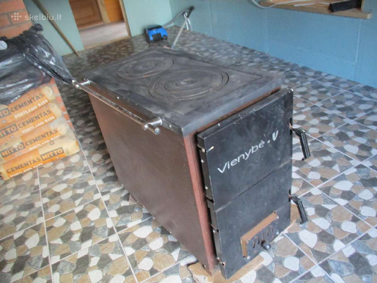 Parduodu katilą viryklę Vienybė-v 12kw
