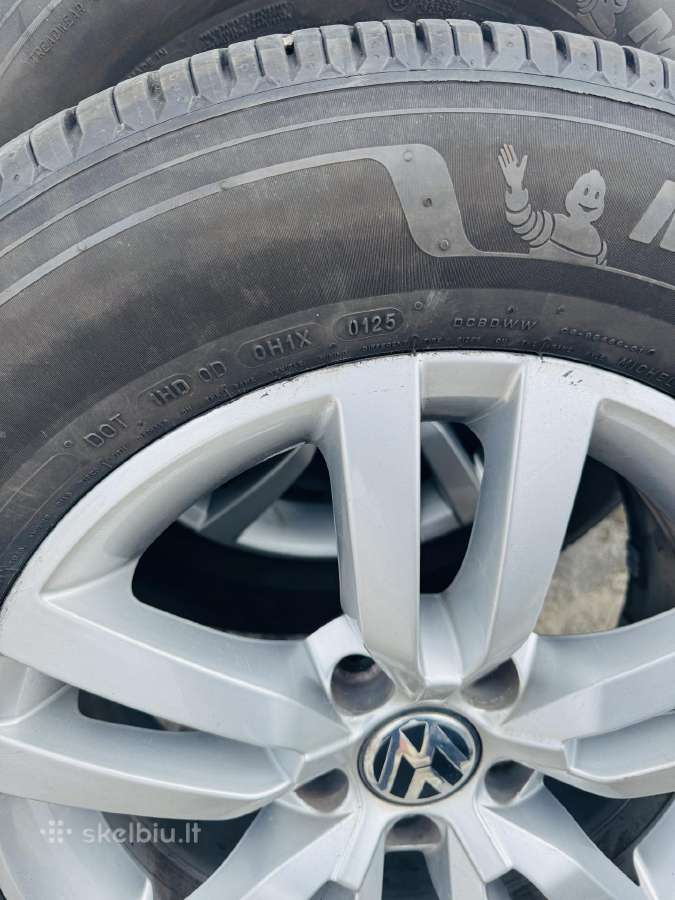 Lieti ratai R16 su 2025m. Michelin padangomis - nuotraukos Nr. 5