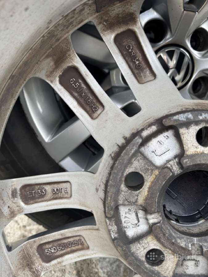 Lieti ratai R16 su 2025m. Michelin padangomis - nuotraukos Nr. 6