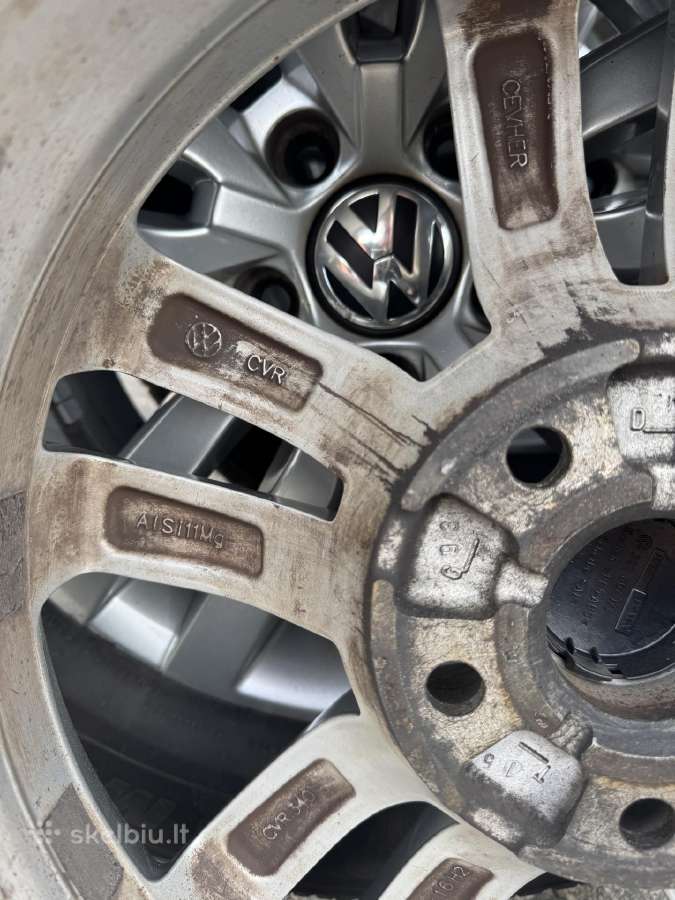 Lieti ratai R16 su 2025m. Michelin padangomis - nuotraukos Nr. 7