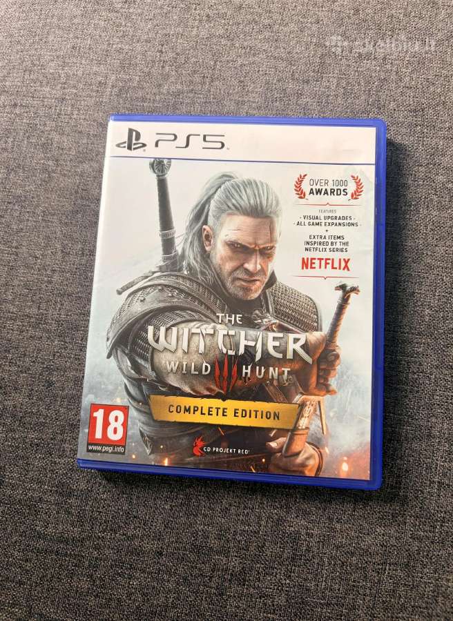 Witcher 3 Ps5 disk new