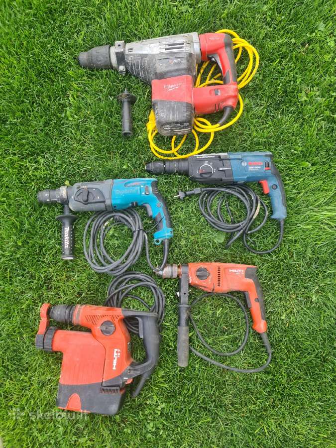Bosch Milwaukee Makita Hilti
