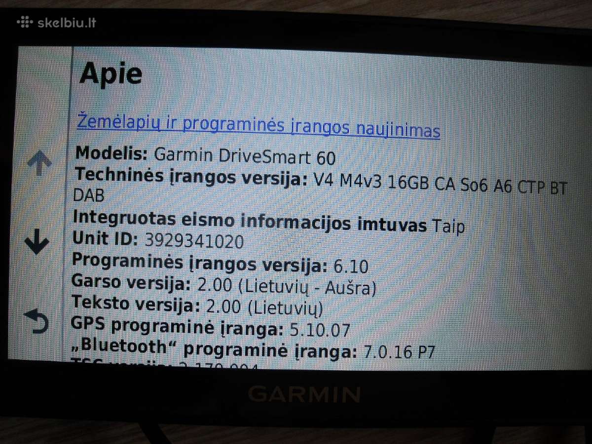 Navigacija Garmin - nuotraukos Nr. 29