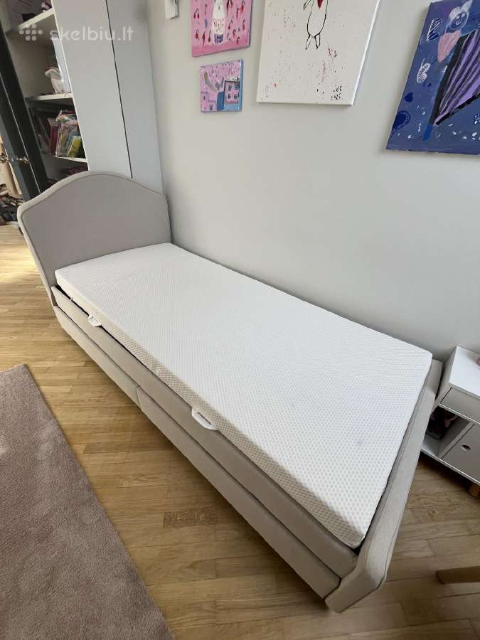 Ikea viengule lova 90x200