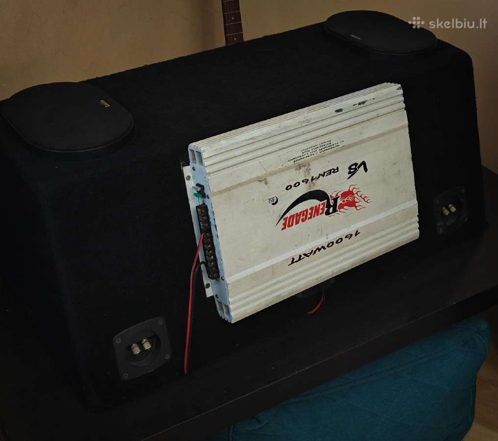 12/1200w Subwoofer,2x200w, 1600wstiprintuvas. - nuotraukos Nr. 2
