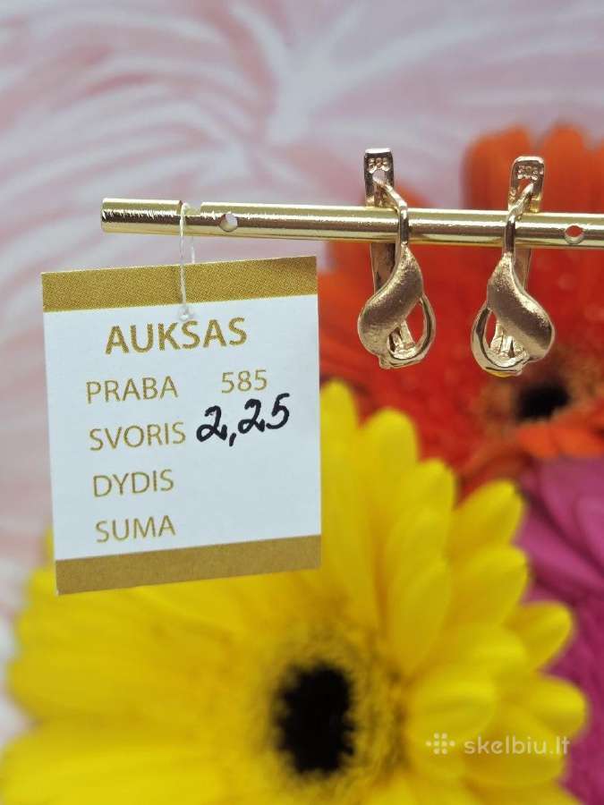 Aukso gaminių papildymas 585 praba - nuotraukos Nr. 4