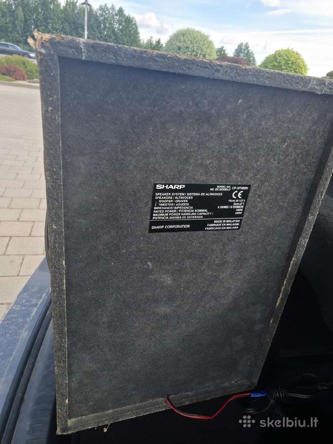 Kolonėlės sharp,jbsystem garsiakalbis - nuotraukos Nr. 3