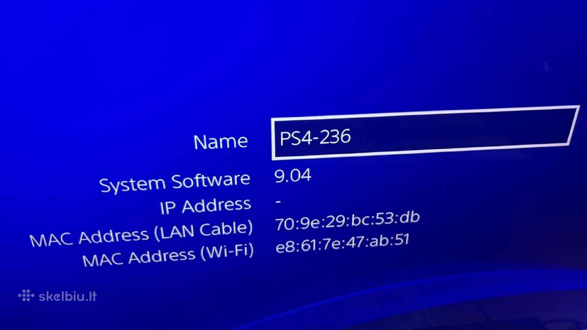 Sony Cuh-2016a 4 Ps4 Slim 500gb;cuh-1004a - nuotraukos Nr. 6