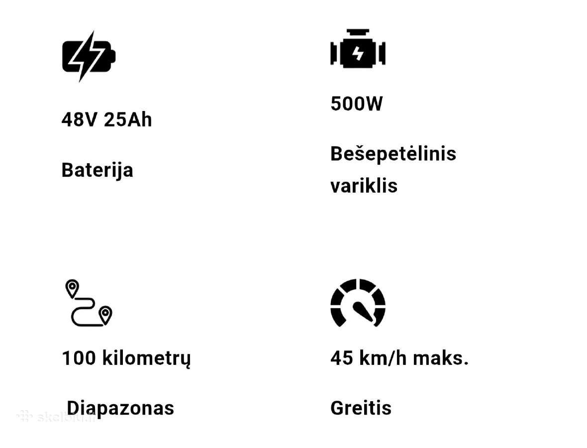 Parduodamas elektrinis paspirtukas Kukurin C1 Pro - nuotraukos Nr. 4