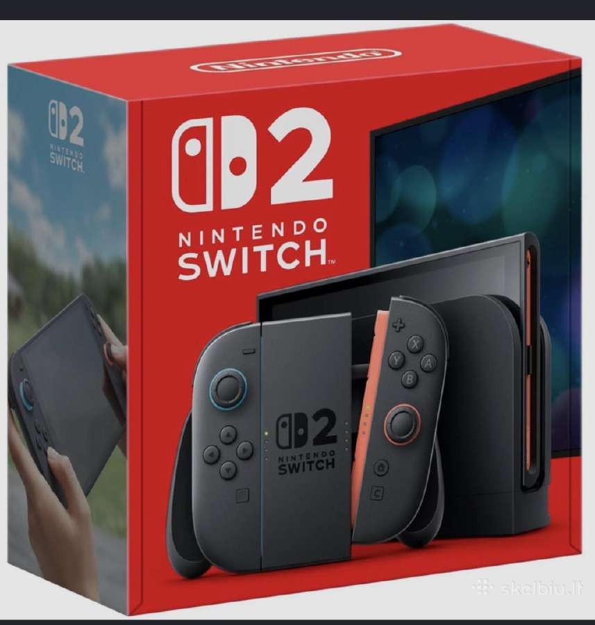 Ieškau nintendo switch 2 viso komplekto