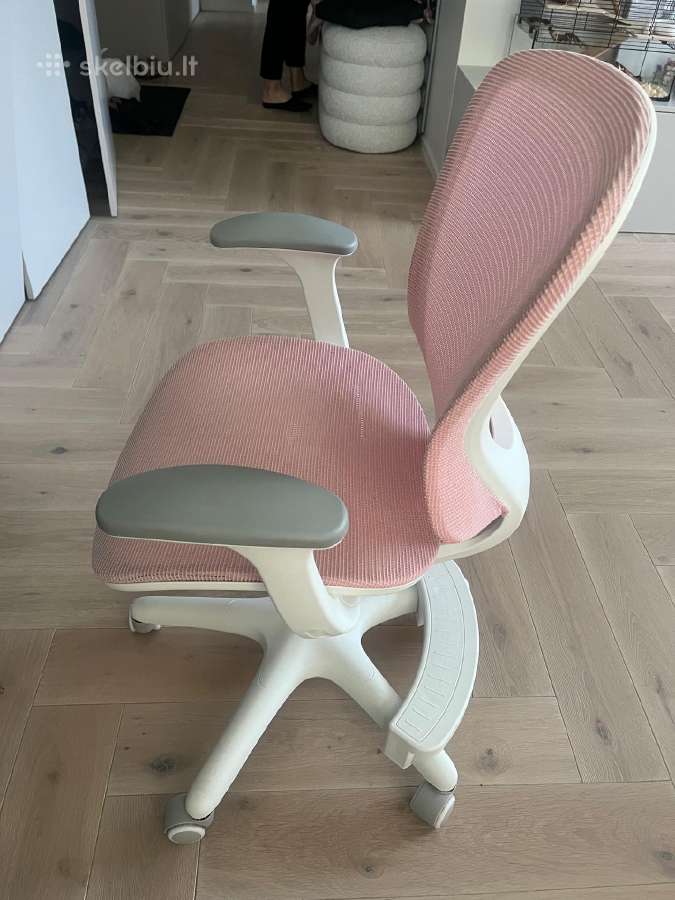 Ergonomiška Rašomojo Stalo Vaikiška Kėdė 5-14 M.