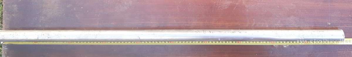 Vamzdis iš nerudyjančio plieno D-4cm, ilgis-1m.
