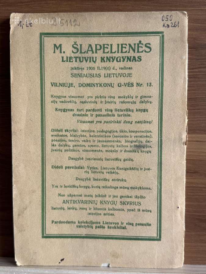 Vilniaus Kalendorius 1931 metams - nuotraukos Nr. 7