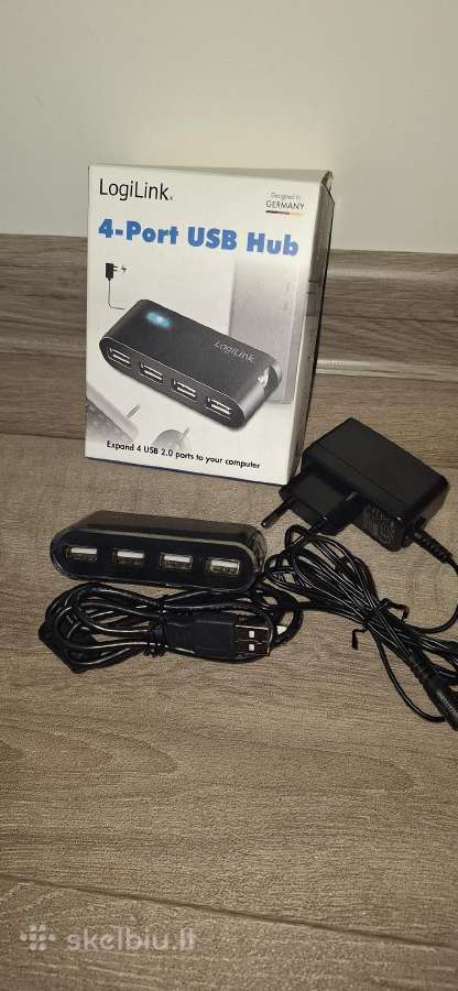 Usb šakotuvas, 4 port